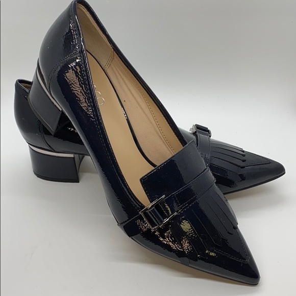 franco sarto navy shoes